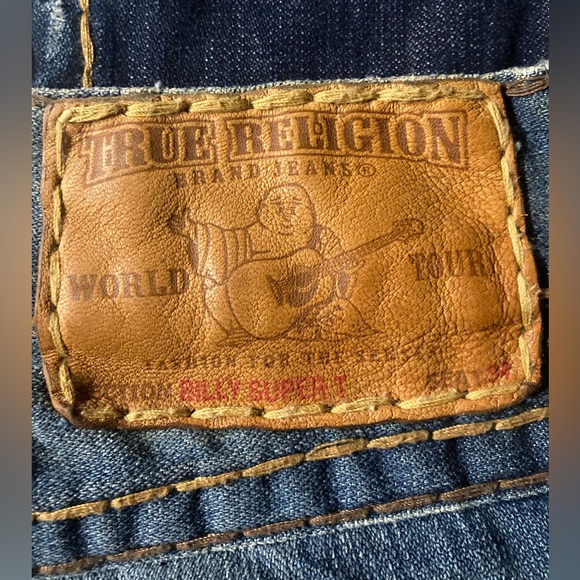 SOLD 🔥🔥Billy Super T Vintage True Religion size 32x34 - Picture 2 of 9